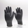 6mil 7mil 8mil Hand Glove قفازات النتريل الأسود